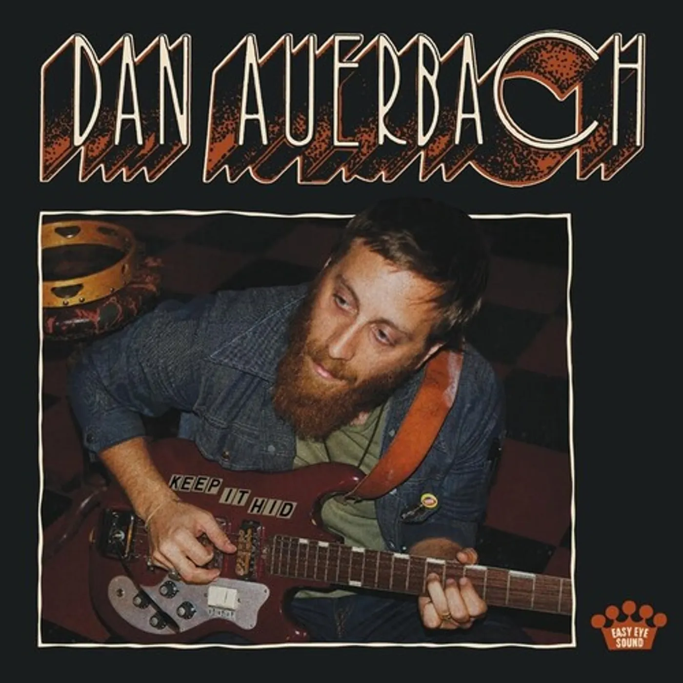 Dan Auerbach Keep It Hid (Black & Orange Splatter) Vinyl Record