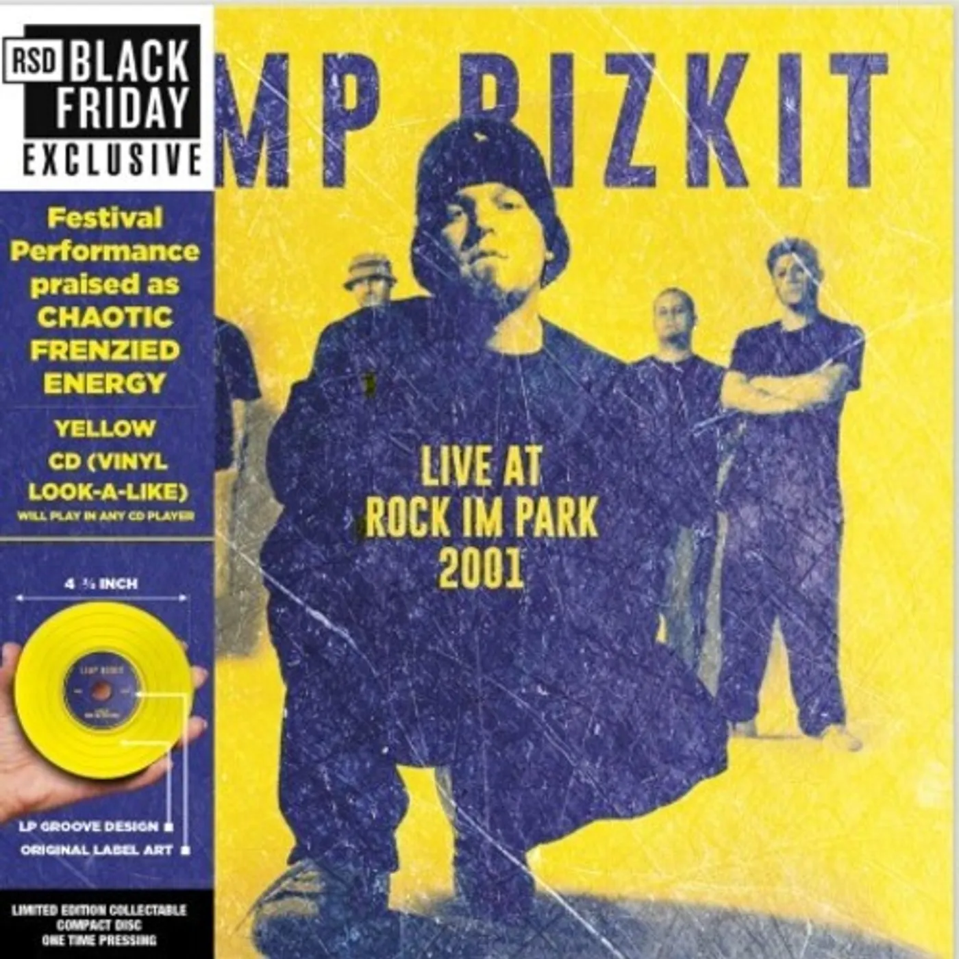 Limp Bizkit ROCK I'M PARK 2001 CD