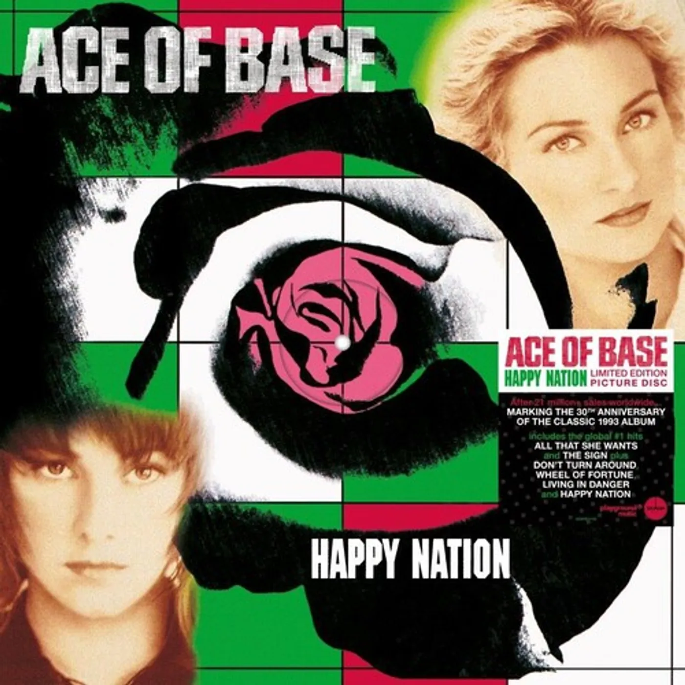 Ace of Base Happy Nation (Picture Disc) Vinyl Record