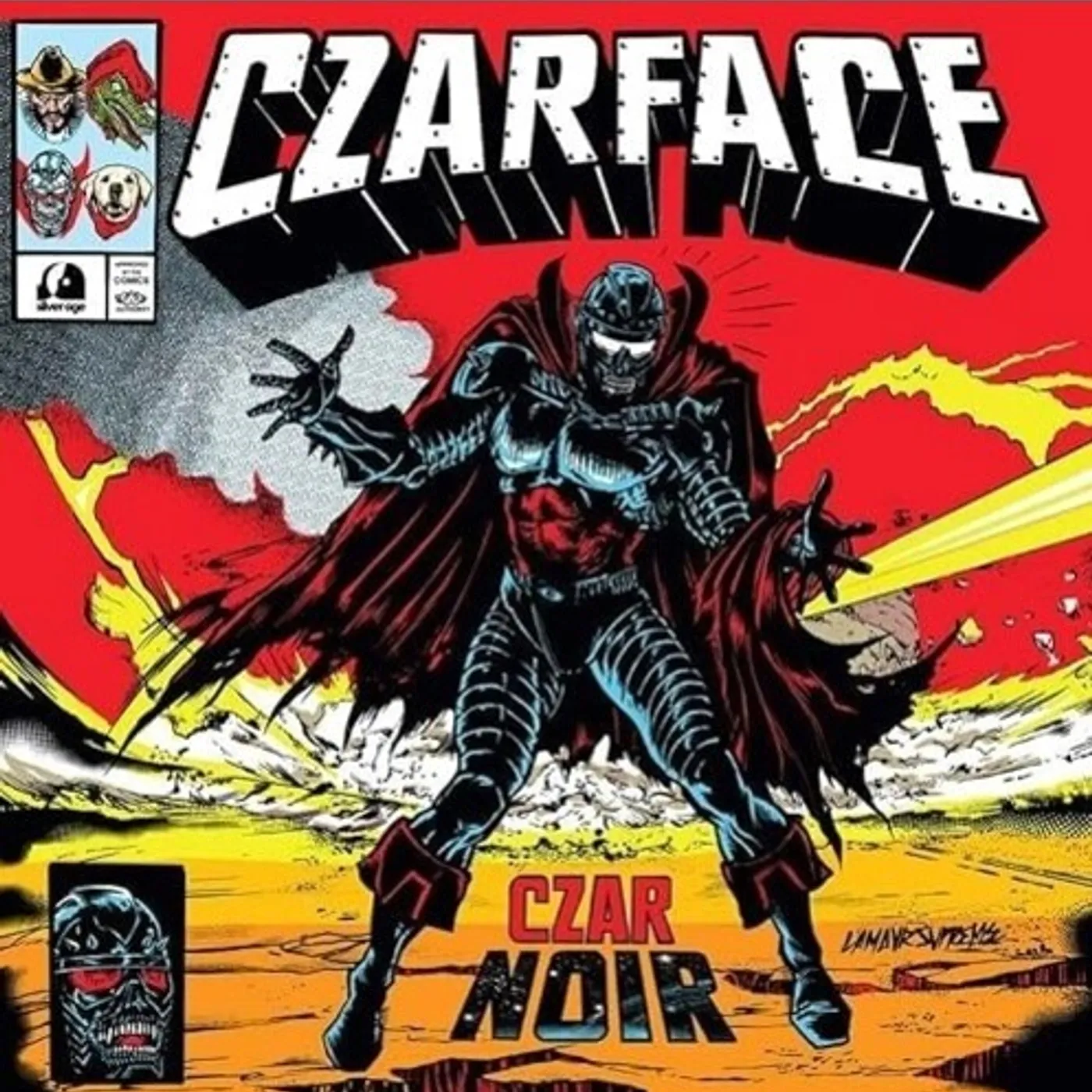 CZARFACE Czar Noir (Red/White) Vinyl Record