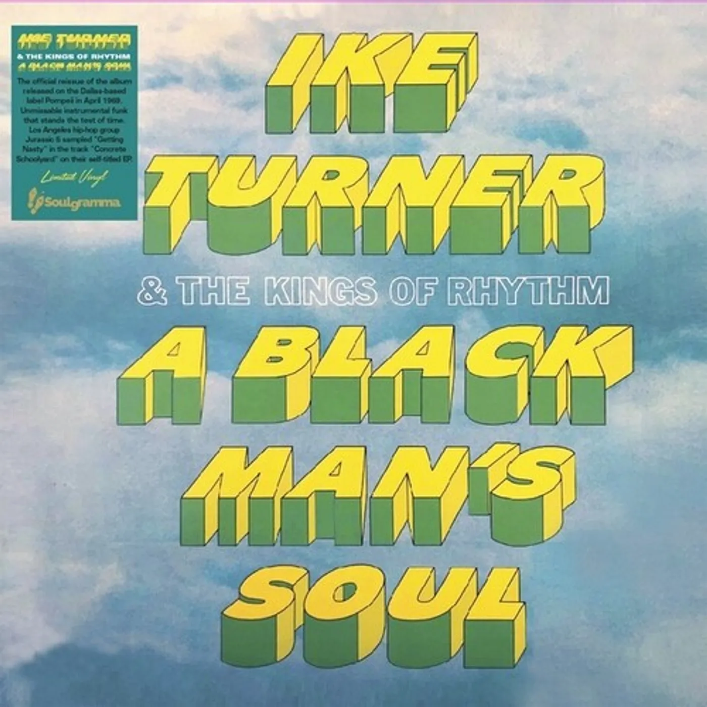 Ike Turner & The Kings Of Rhythm BLACK MAN'S SOUL Vinyl Record
