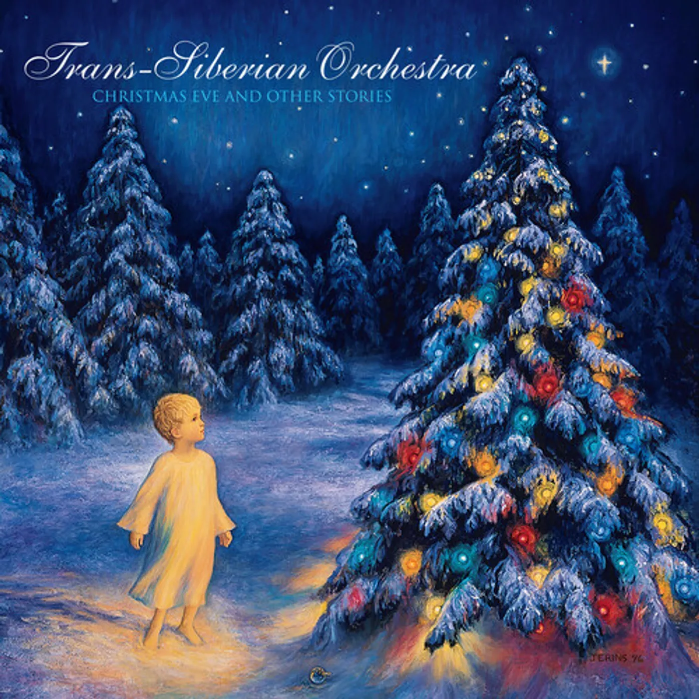 Trans-Siberian Orchestra CHRISTMAS EVE AND OTHER STORIES (CLEAR) (ATL75) Vinyl Record