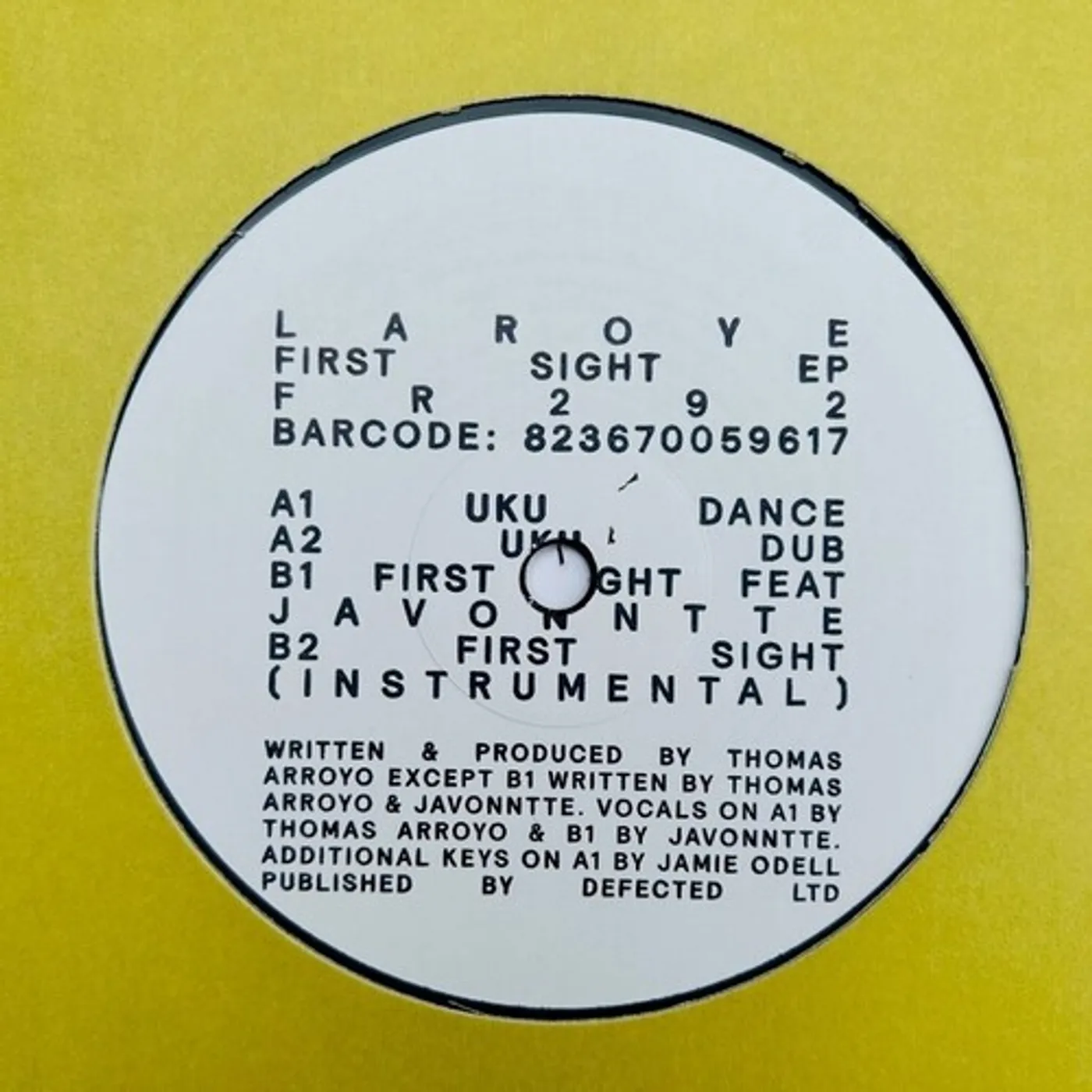 Laroye FIRST SIGHT Vinyl Record