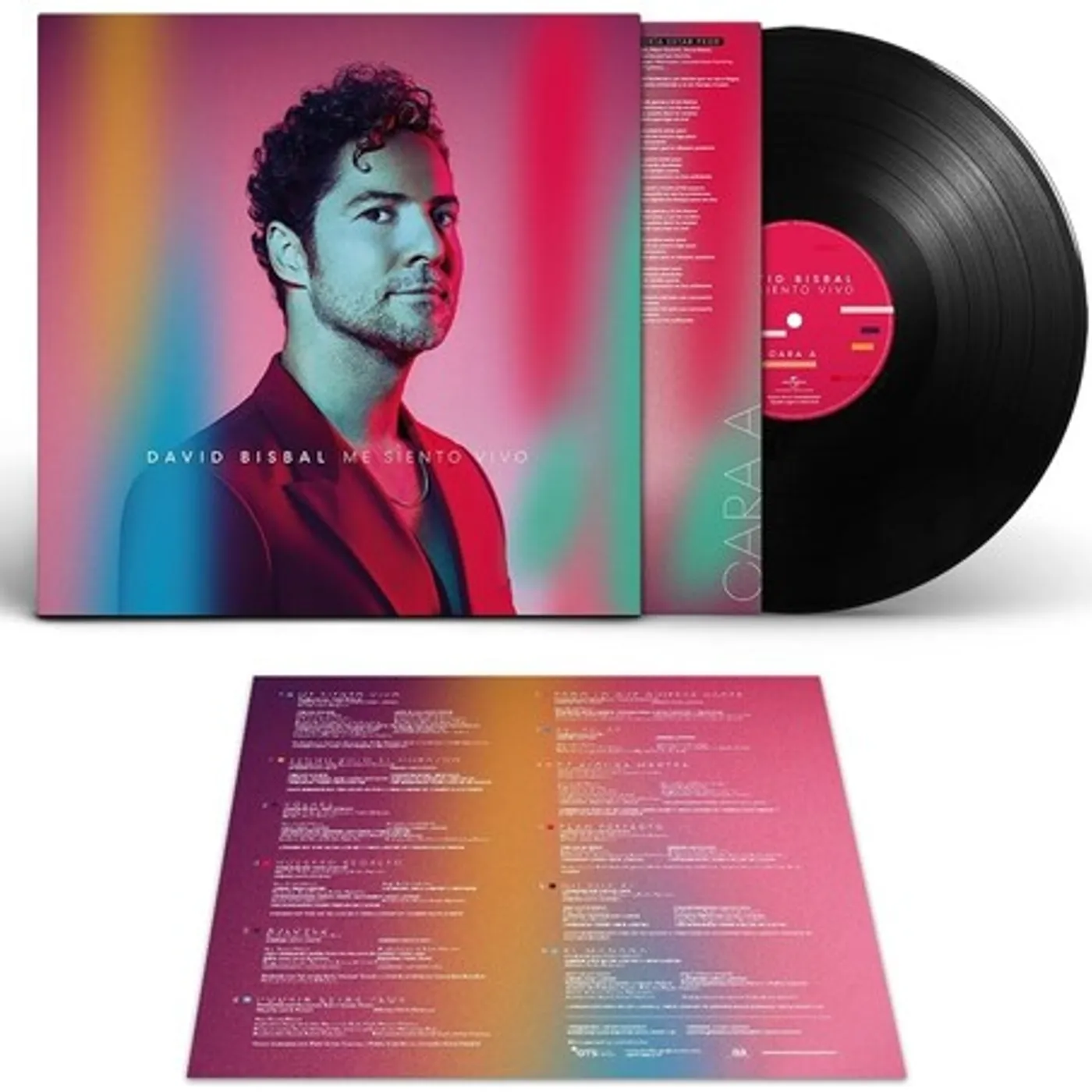 David Bisbal ME SIENTO VIVO Vinyl Record