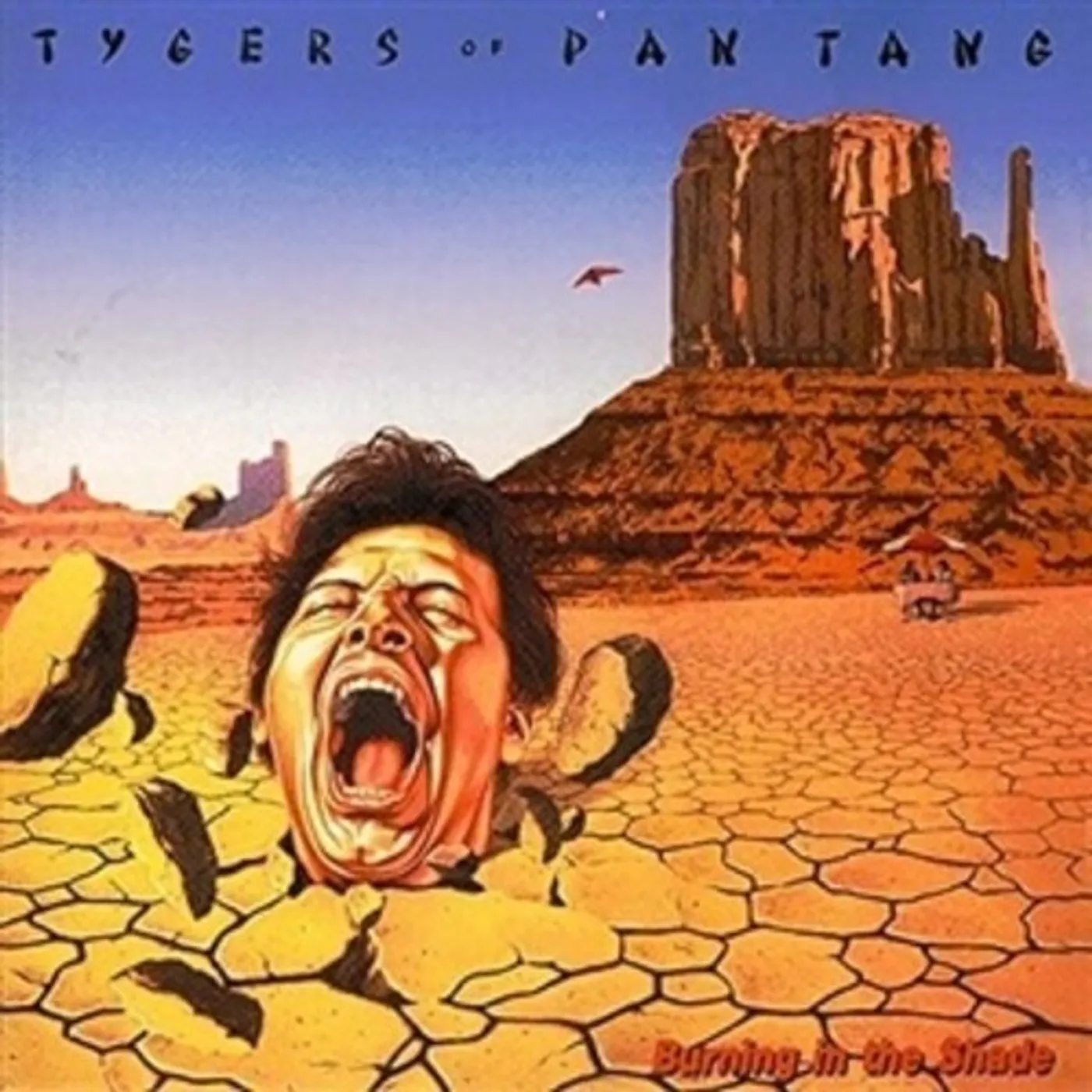 Tygers Of Pan Tang BURNING IN THE SHADE Vinyl Record