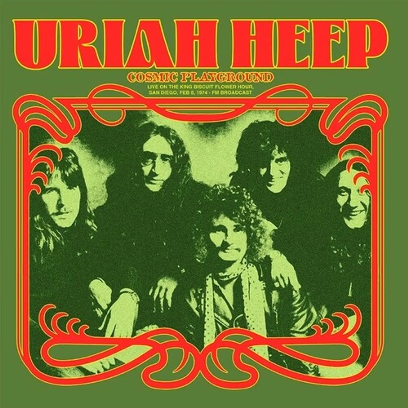 Uriah Heep COSMIC PLAYGROUND: LIVE ON THE KING BISCUIT FLOWER Vinyl Record