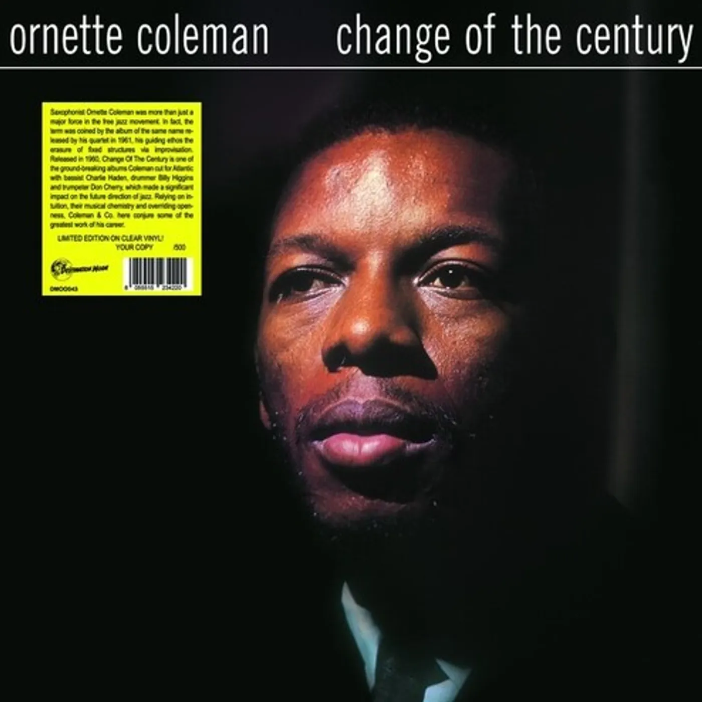 Ornette Coleman CHANGE OF THE CENTURY Vinyl Record
