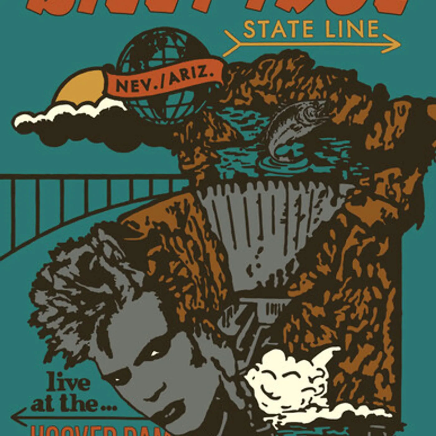 Billy Idol STATE LINE: LIVE AT THE HOOVER DAM Blu-ray