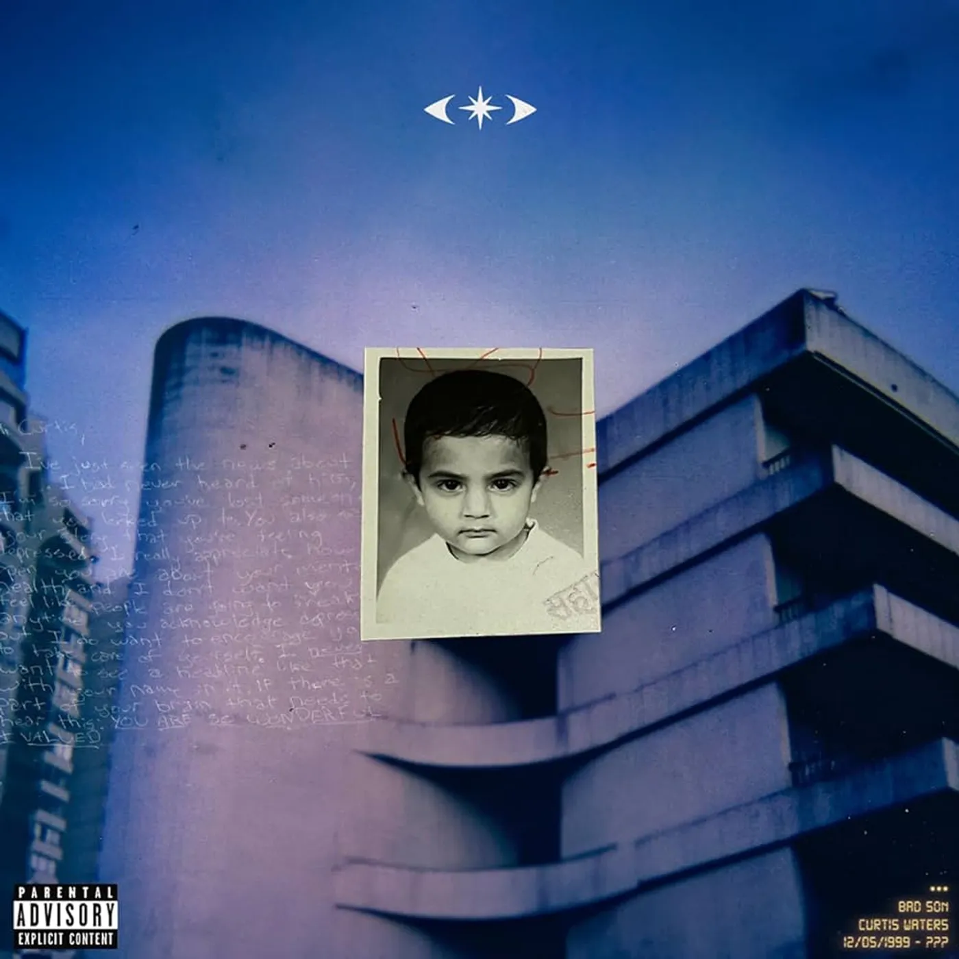 Curtis Waters BAD SON Vinyl Record