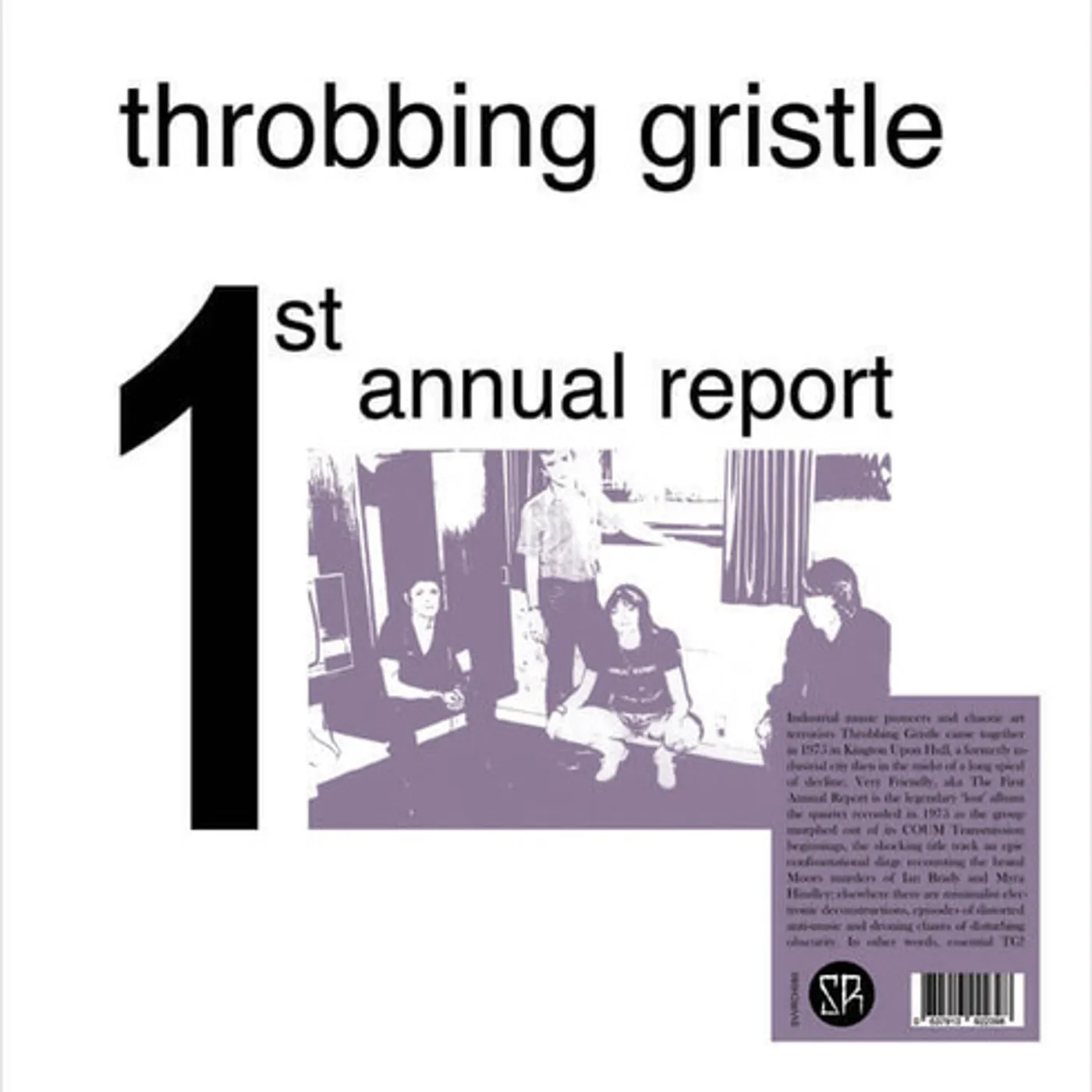 Throbbing Gristle 1ST ANNUAL REPORT Vinyl Record