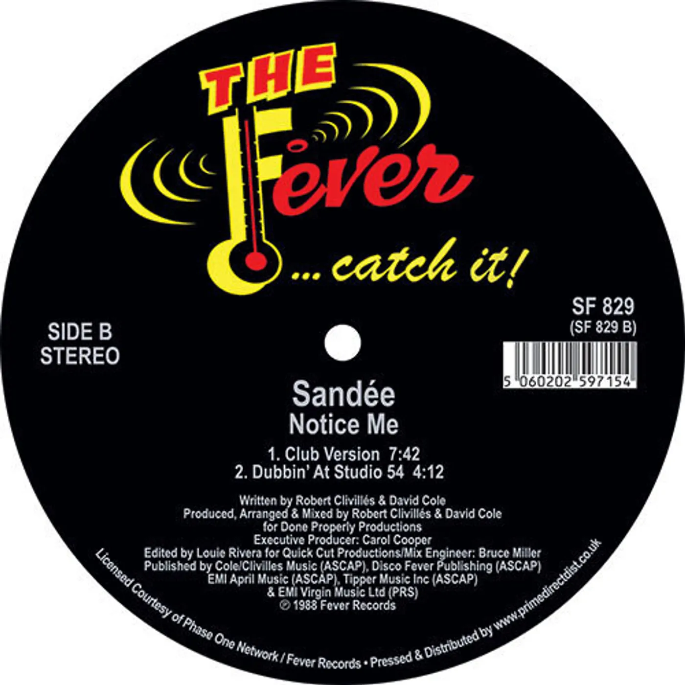 Sandee NOTICE ME Vinyl Record