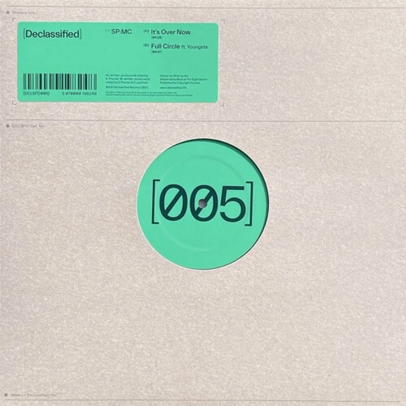 SP:MC IT'S OVER NOW Vinyl Record