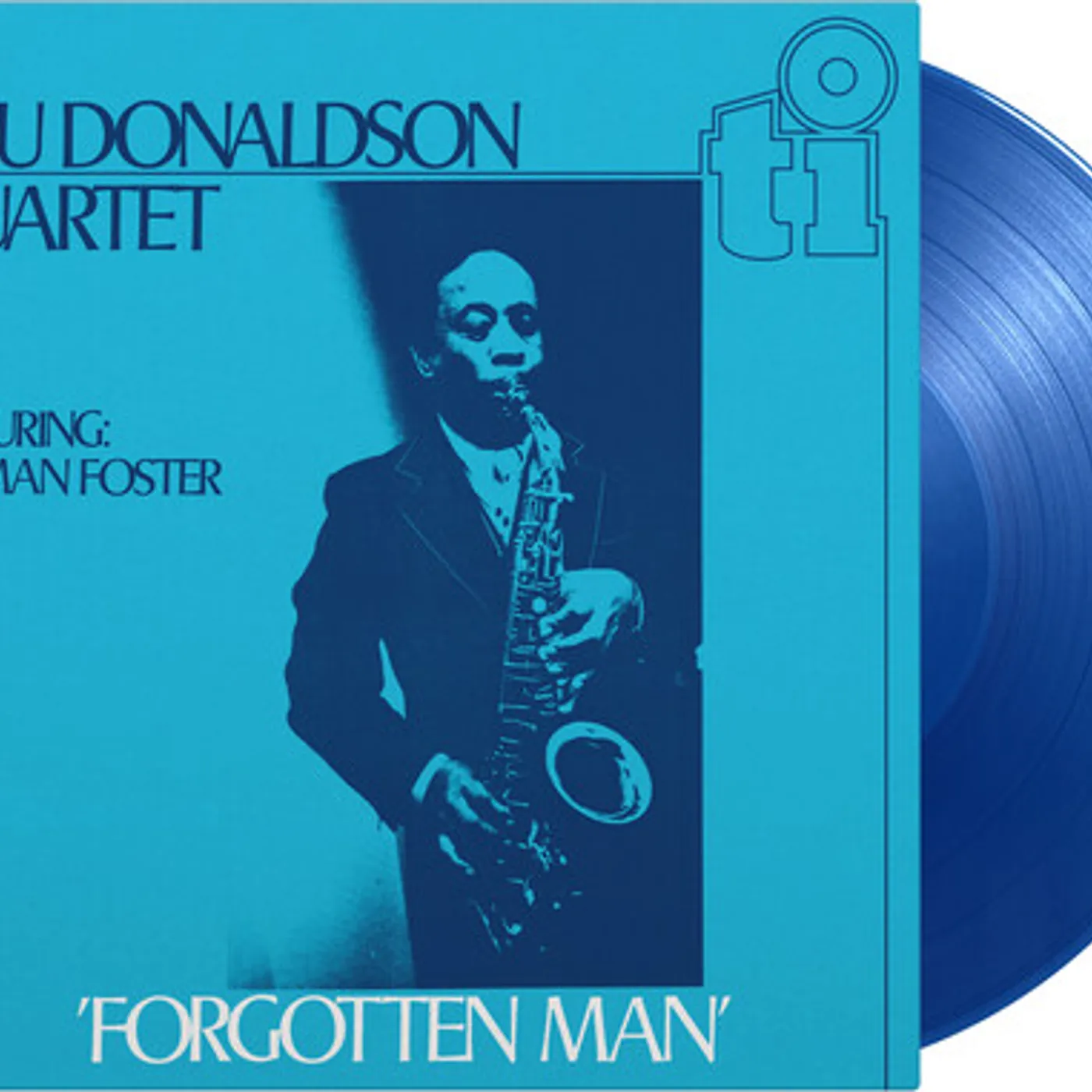 Lou Donaldson Forgotten Man (Limited/Translucent Blue) Vinyl Record