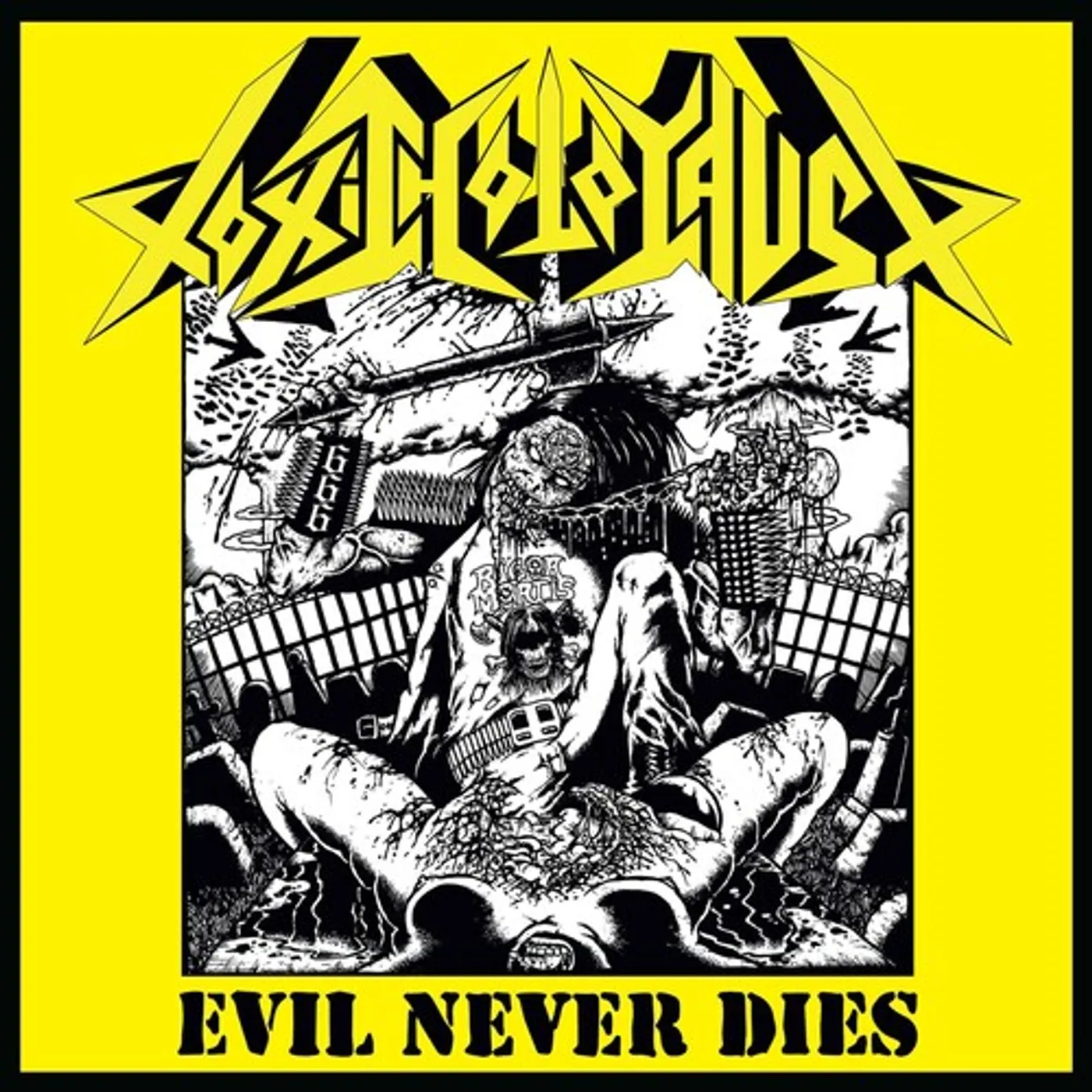 Toxic Holocaust Evil Never Dies Vinyl Record