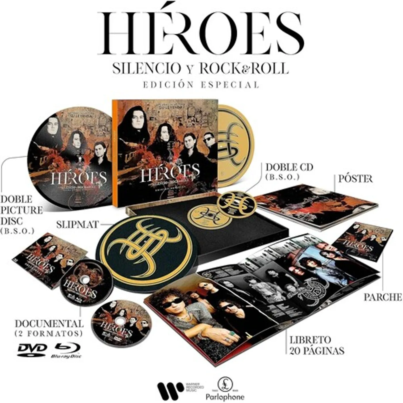 Heroes Del Silencio HEROES: SILENCIO Y ROCK & ROLL Vinyl Record
