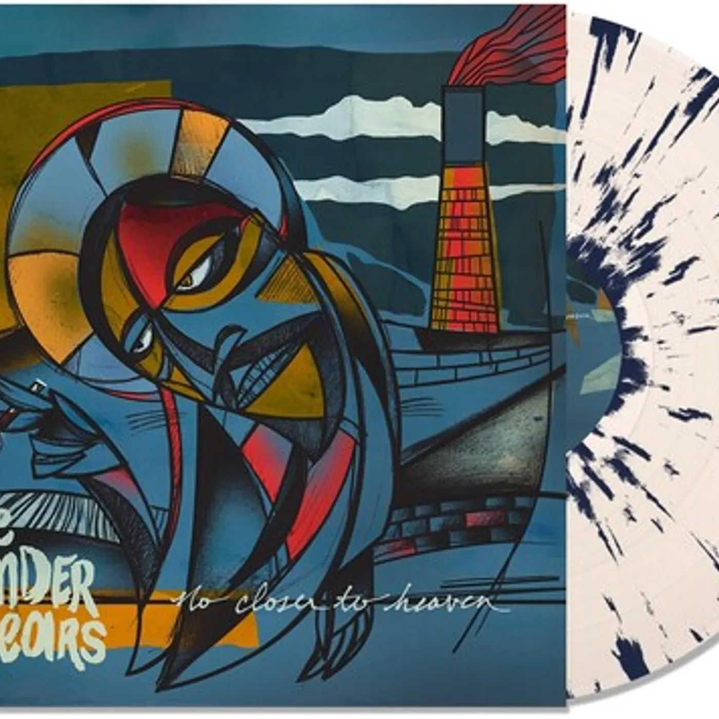 The Wonder Years No Closer To Heaven (Clear W/ Blue Splatter) Vinyl Record