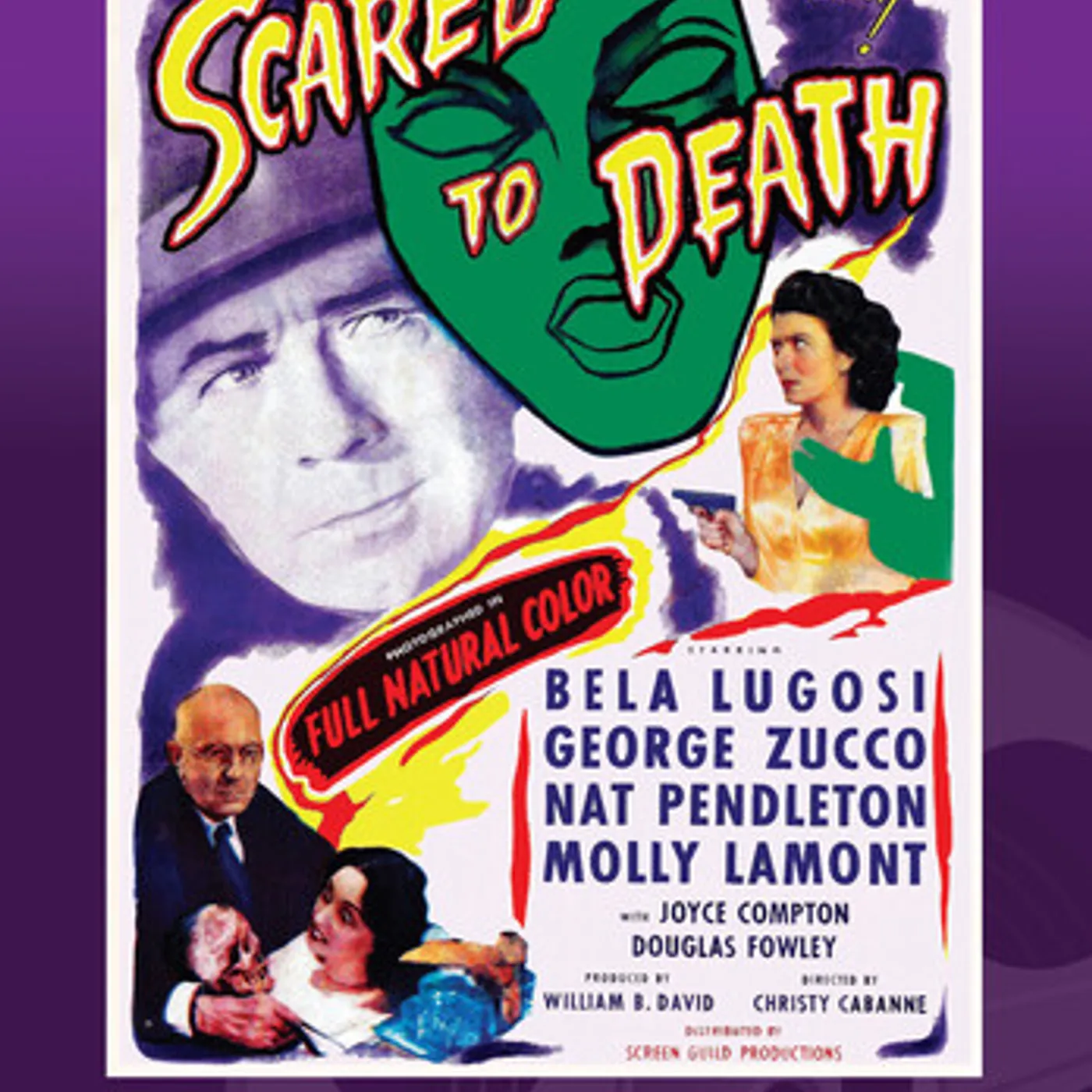 SCARED TO DEATH DVD