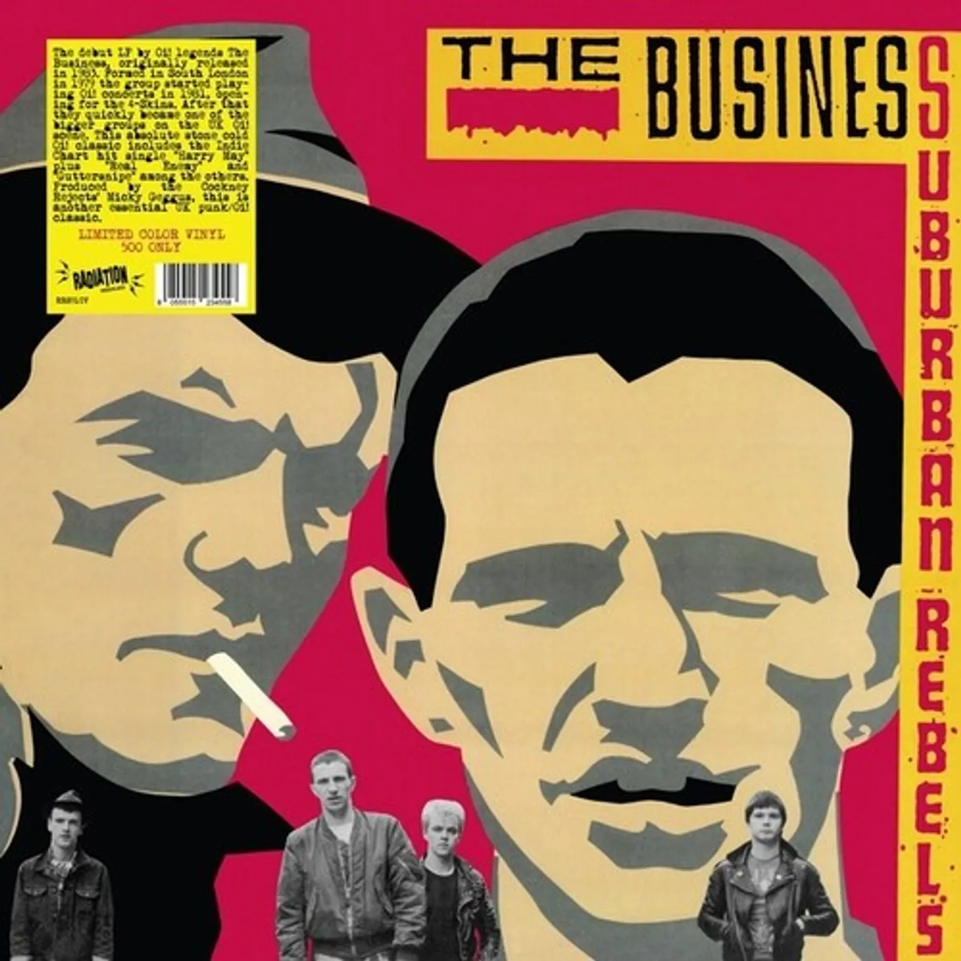 The Business SUBURBAN REBELS Vinyl Record