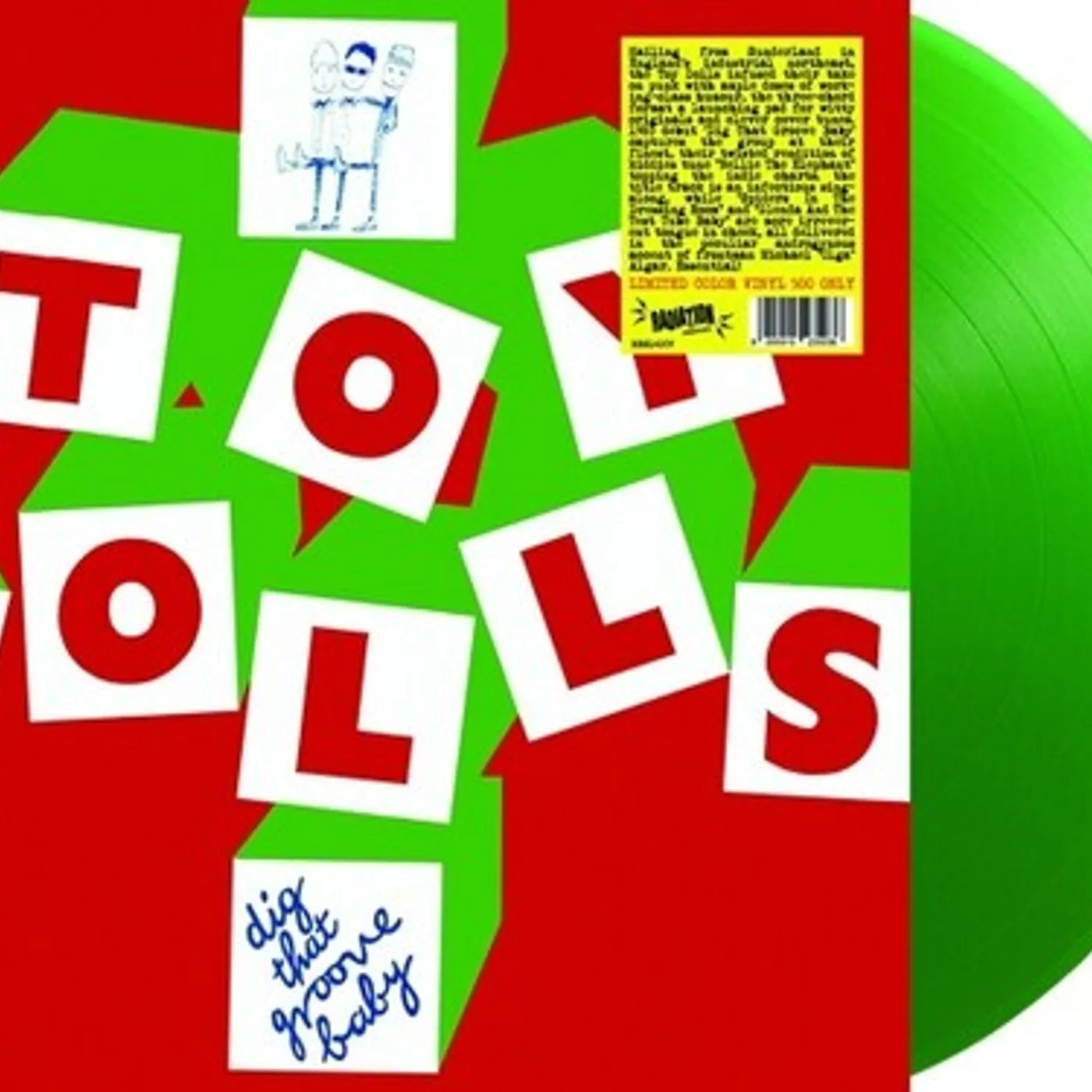 The Toy Dolls DIG THAT GROOVE BABY Vinyl Record