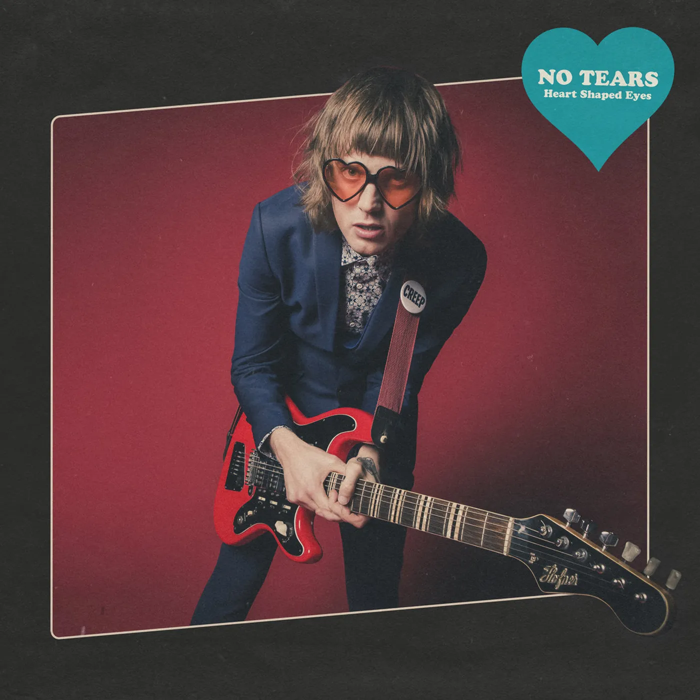 No Tears HEART SHAPED EYES Vinyl Record