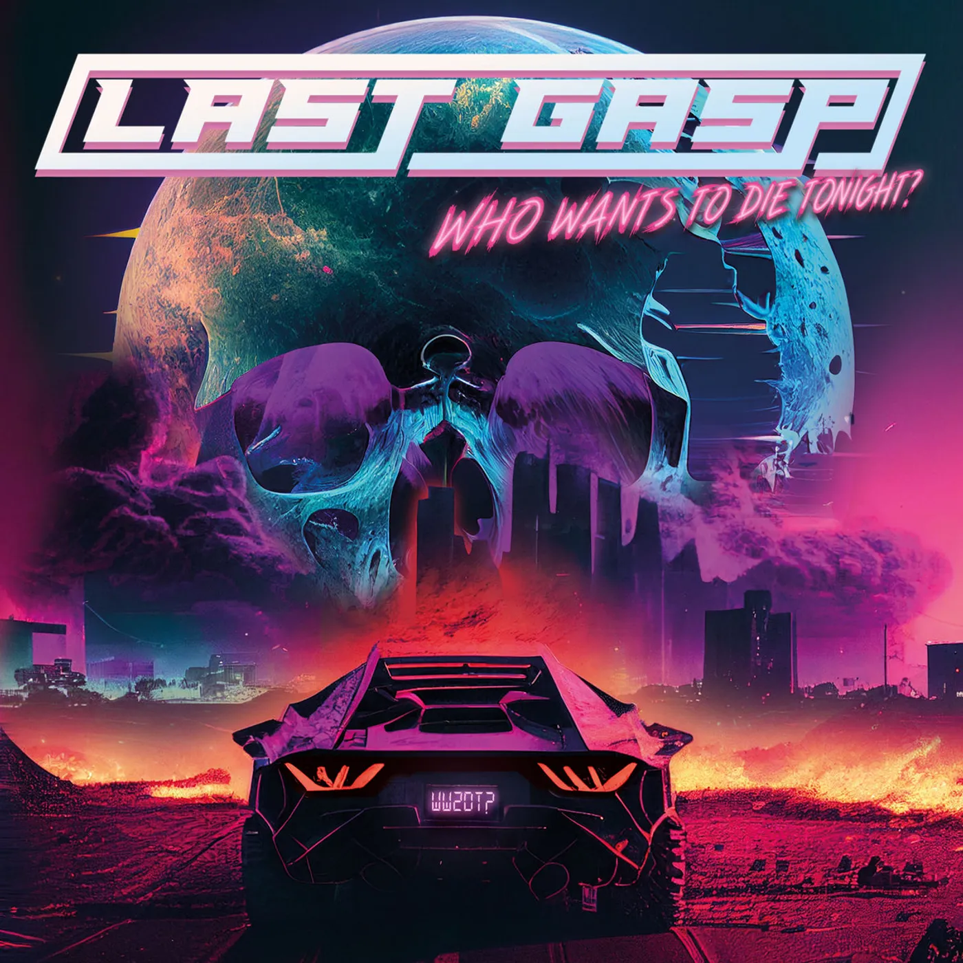Last Gasp WHO WANTS TO DIE TONIGHT? Vinyl Record