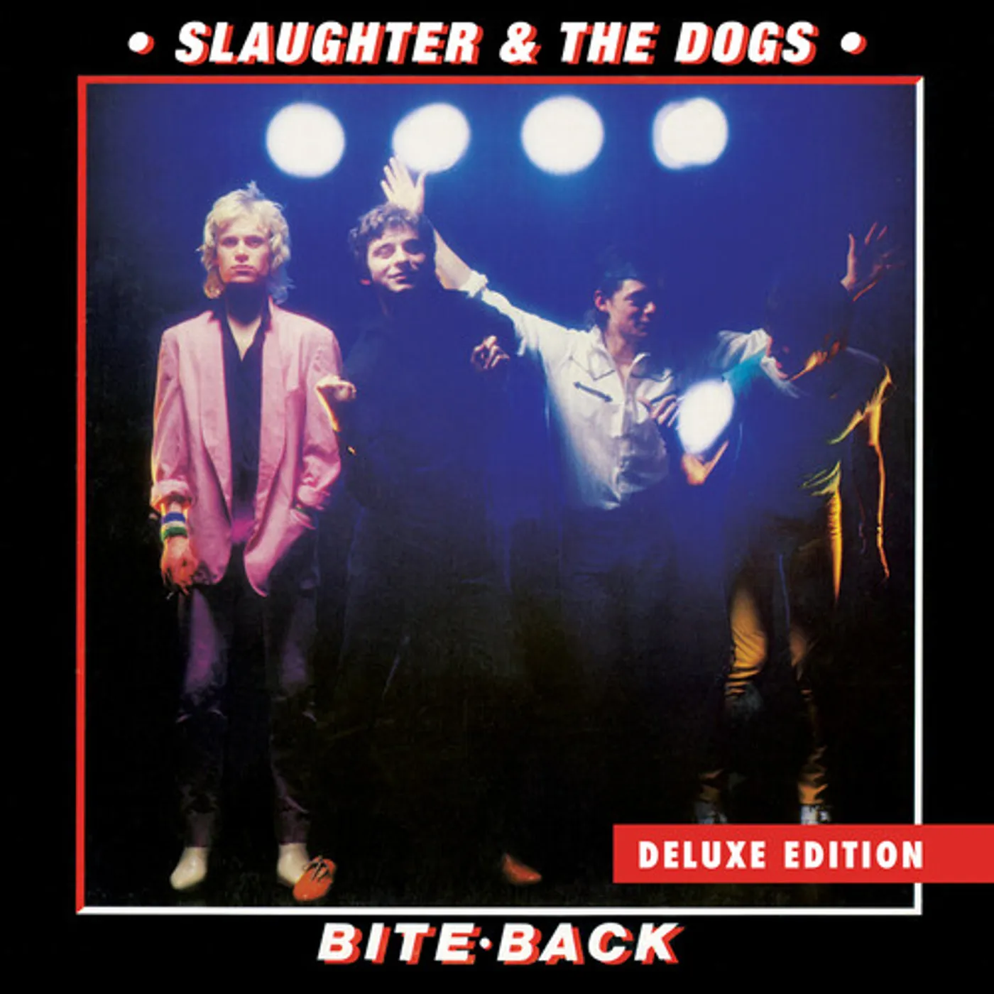 Slaughter & The Dogs BITE BACK - RED Vinyl Record