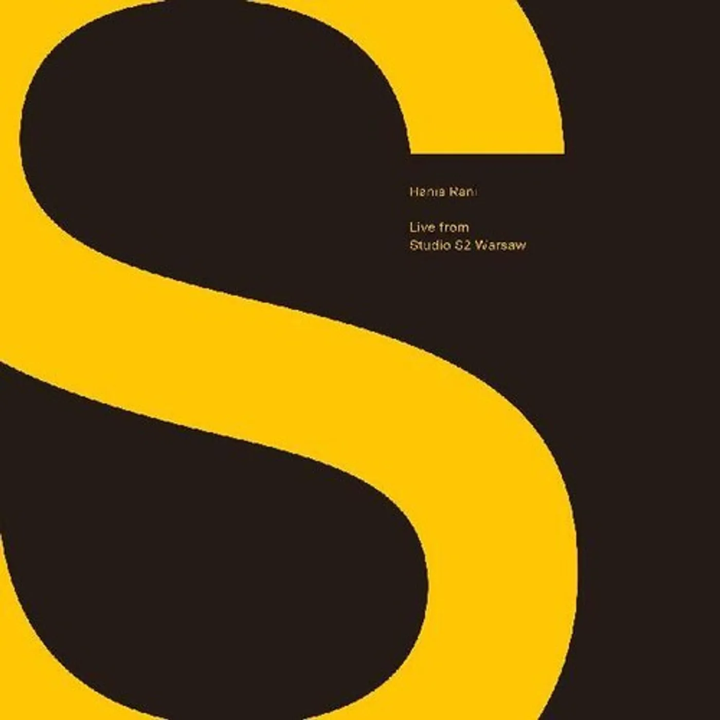 Hania Rani Live From Studio S2 (Transparent Yellow) Vinyl Record