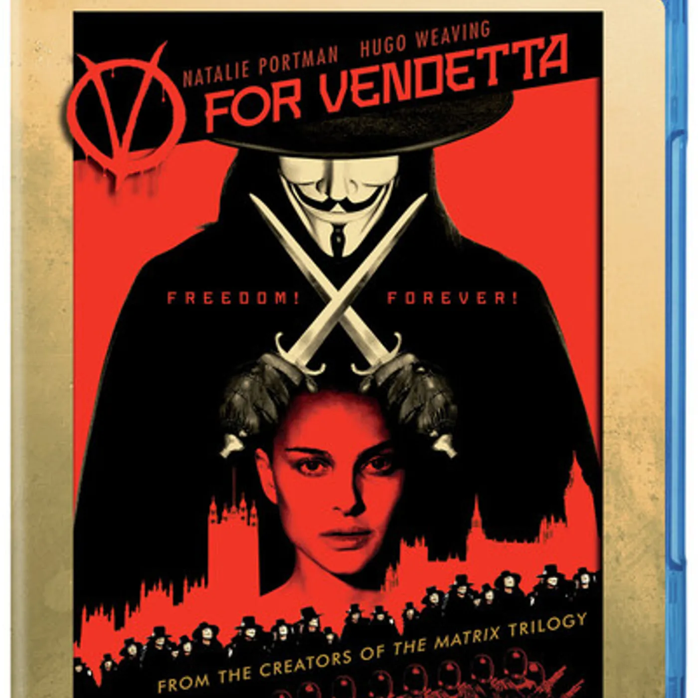 V FOR VENDETTA Blu-ray