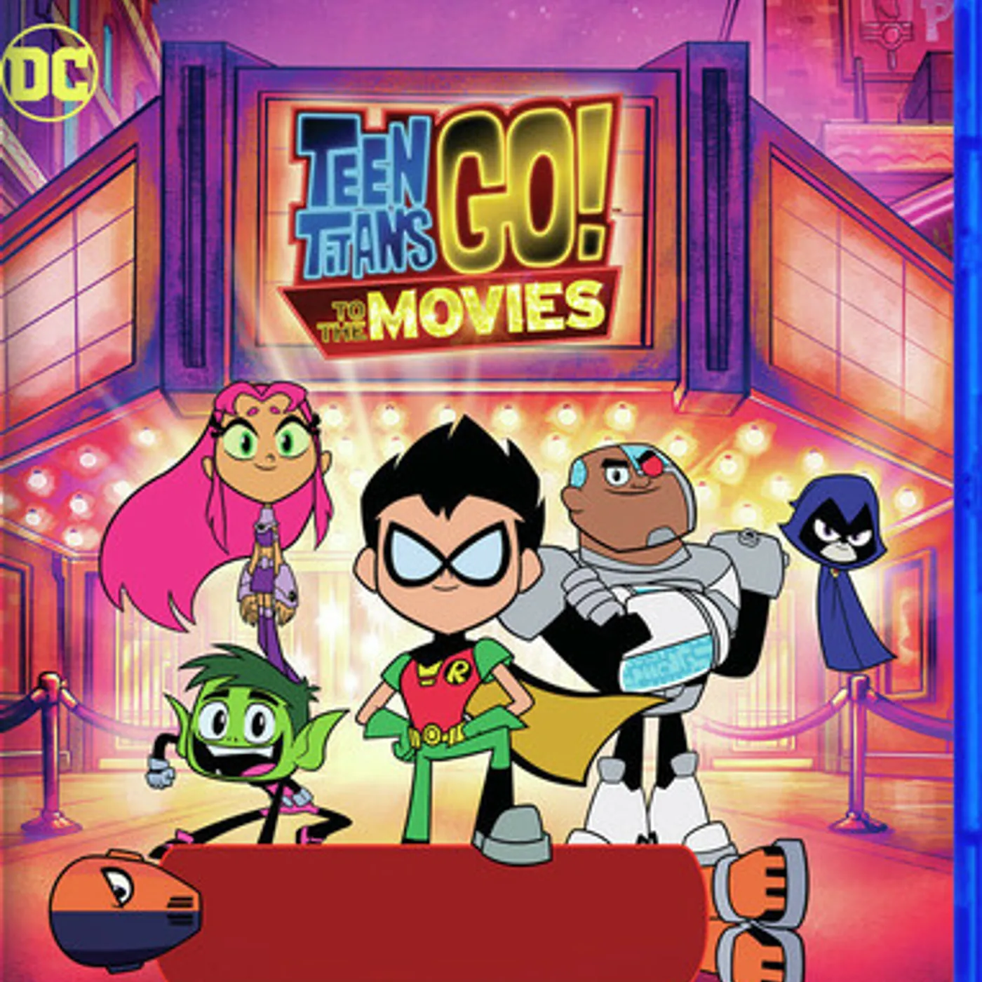 TEEN TITANS GO TO THE MOVIES Blu-ray