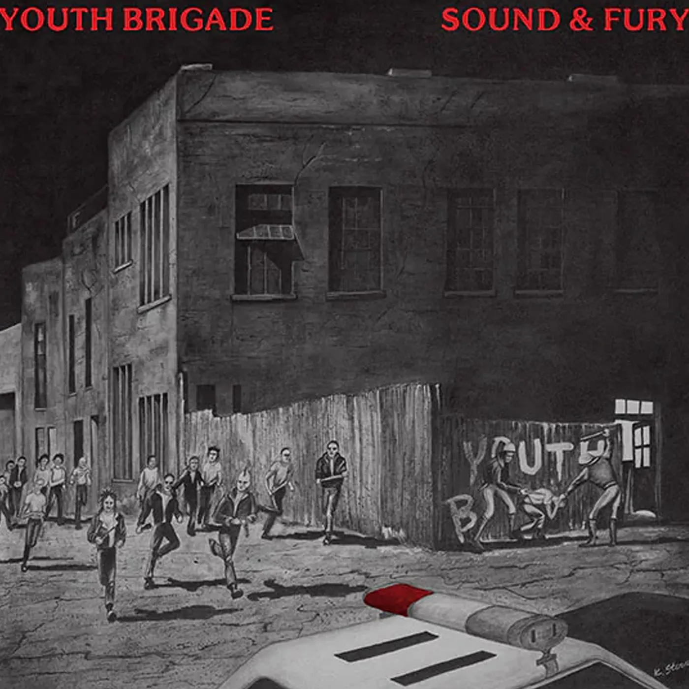 Youth Brigade SOUND & FURY (TRUST EDITION) Vinyl Record