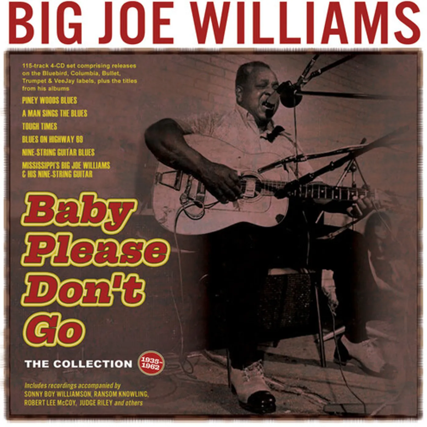 Big Joe Williams BABY PLEASE DON'T GO: THE COLLECTION 1935-62 CD