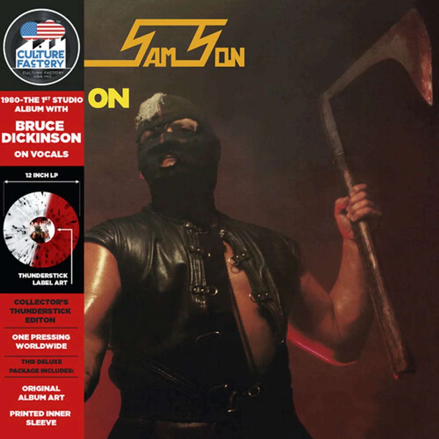 Samson HEAD ON Vinyl Record