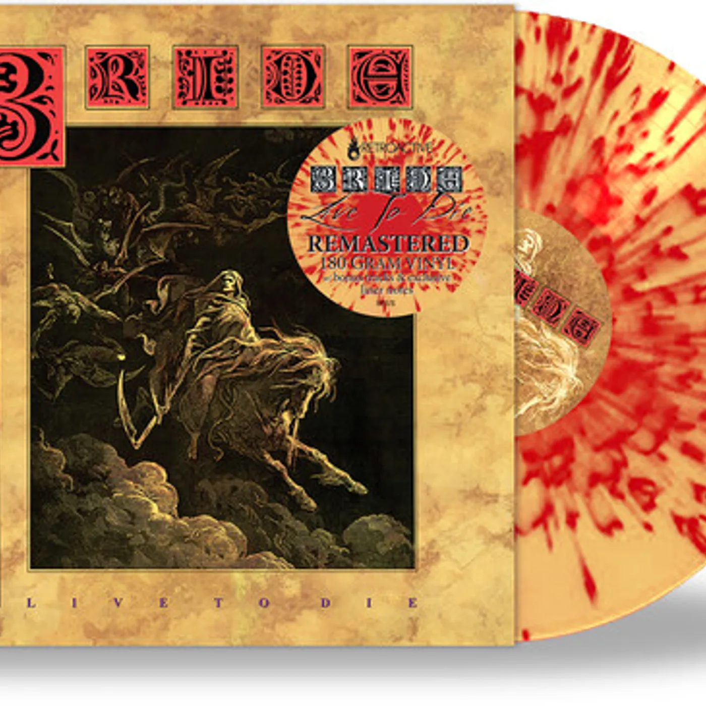 Bride Live To Die Vinyl Record