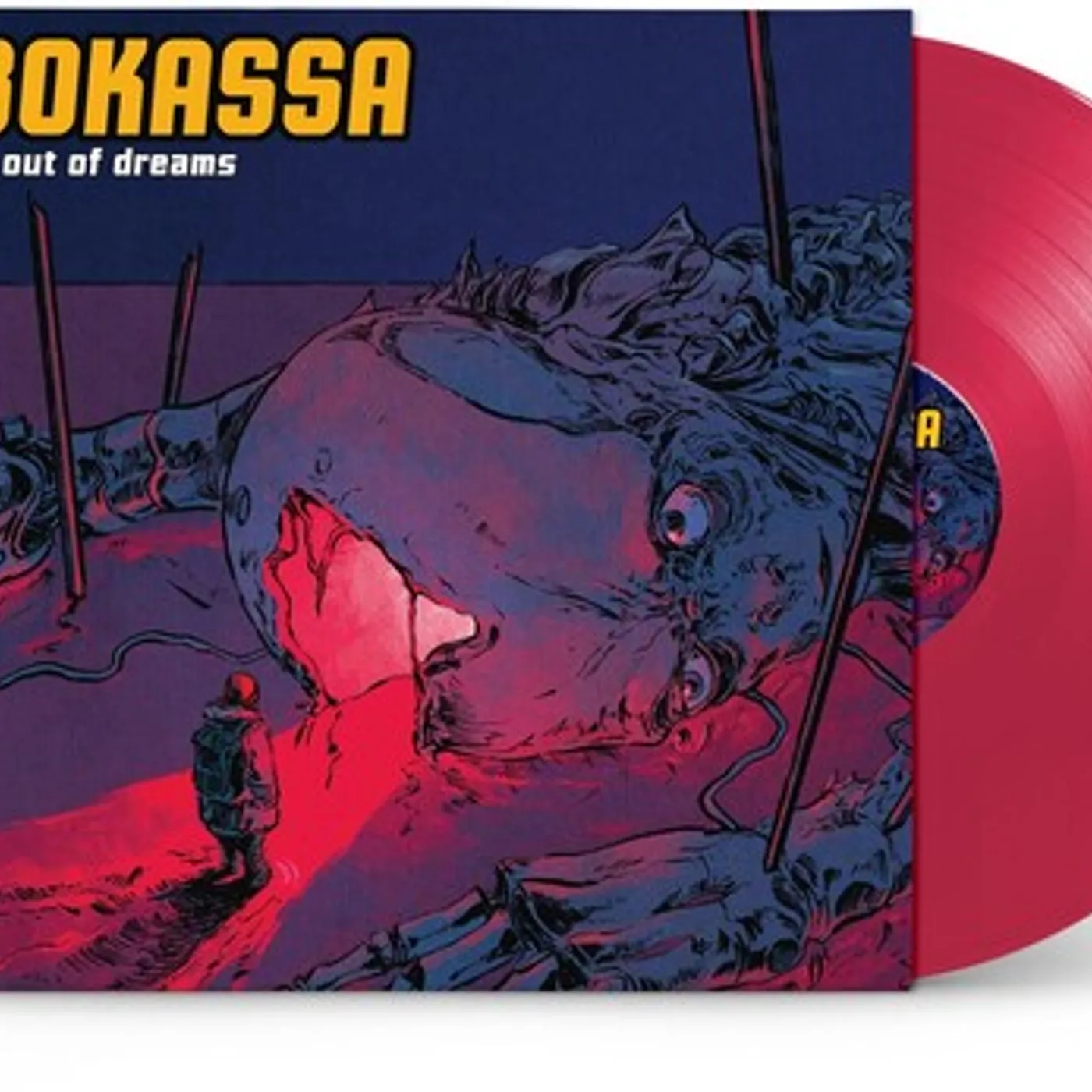 Bokassa ALL OUT OF DREAMS - RED Vinyl Record