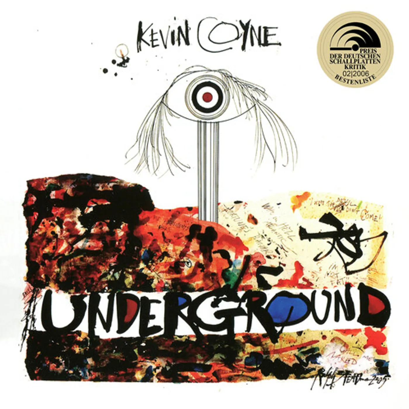 Kevin Coyne UNDERGROUND Vinyl Record