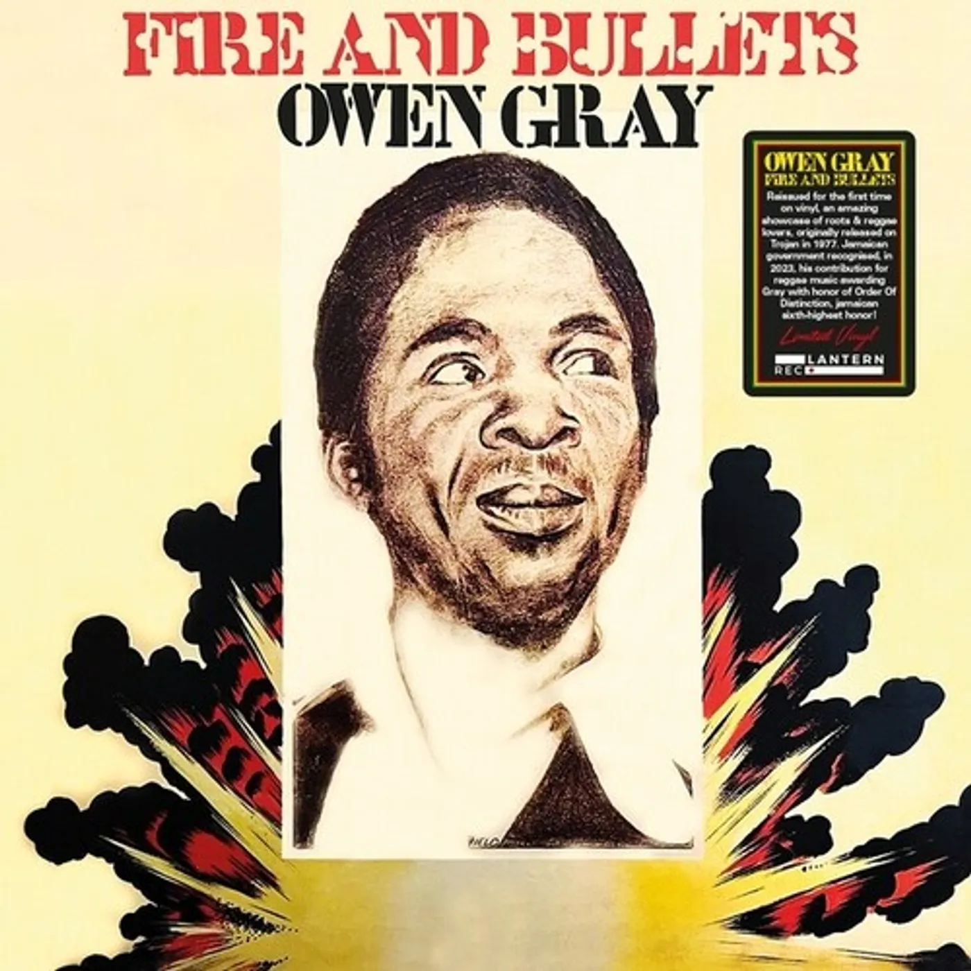 Owen Gray FIRE & BULLETS Vinyl Record