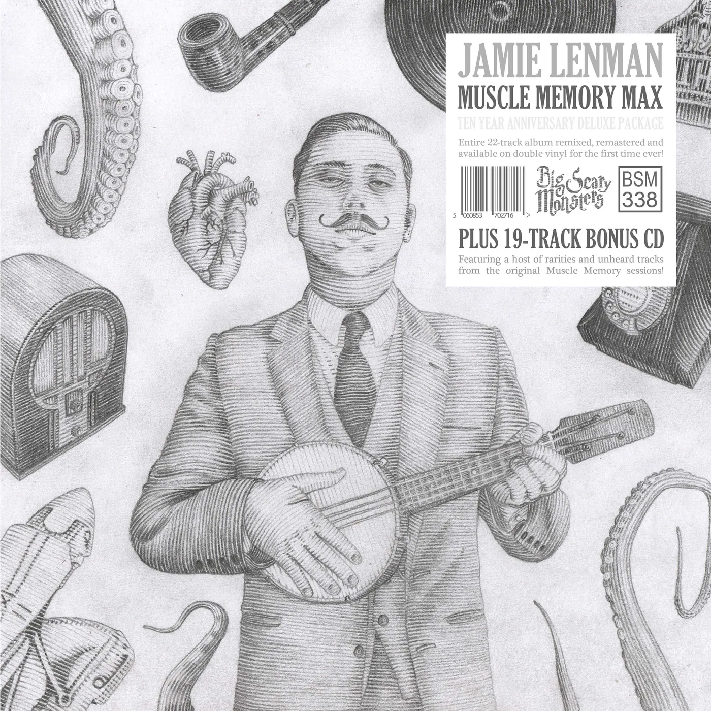 Jamie Lenman MUSCLE MEMORY MAX Vinyl Record