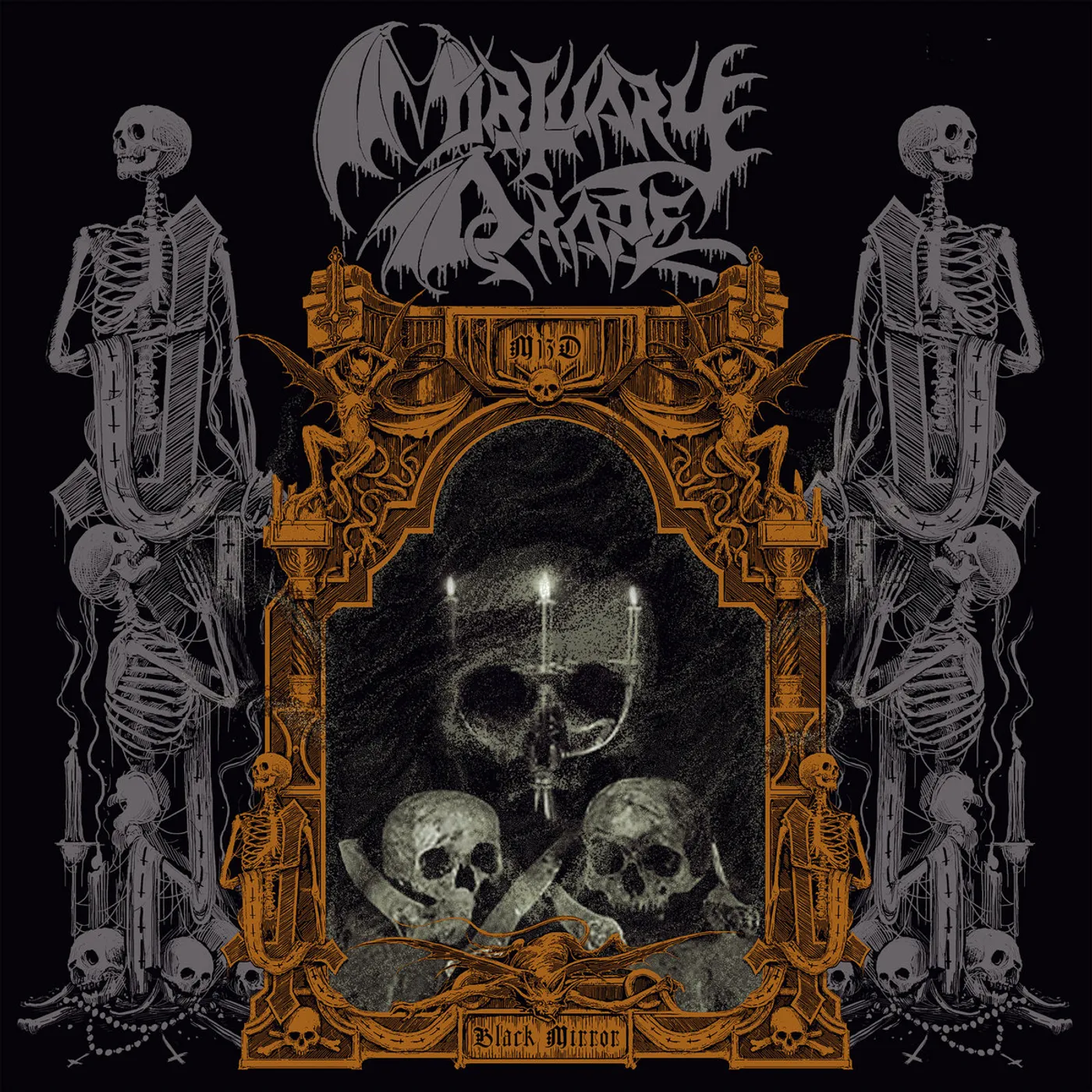 Mortuary Drape BLACK MIRROR Vinyl Record