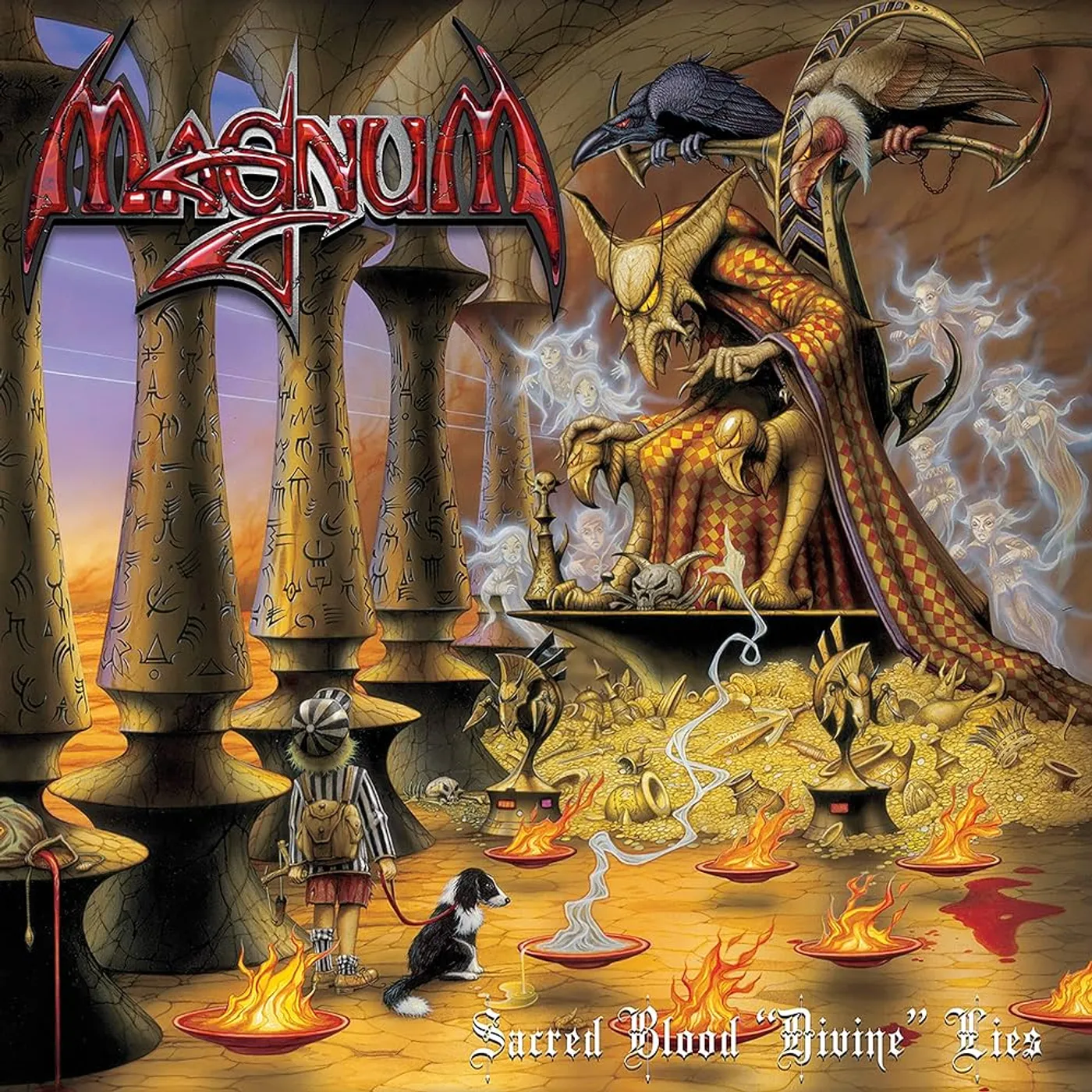 Magnum SACRED BLOOD DIVINE LIES Vinyl Record