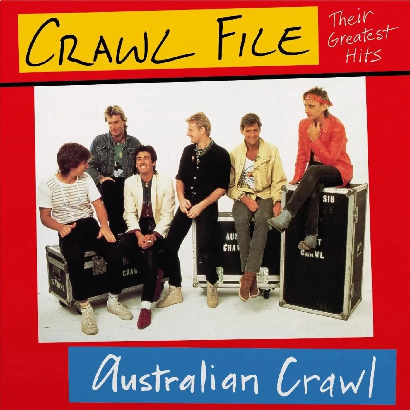 Australian Crawl CRAWL FILE Vinyl Record