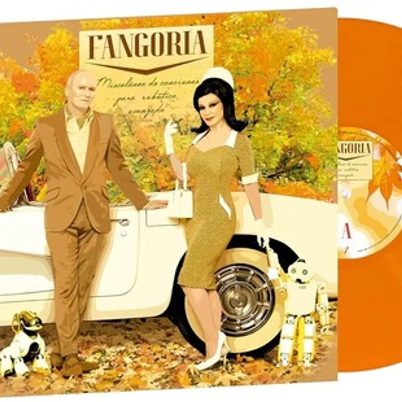 Fangoria MISCELANEA DE CANCIONES PARA ROBOTICA AVANZADA Vinyl Record