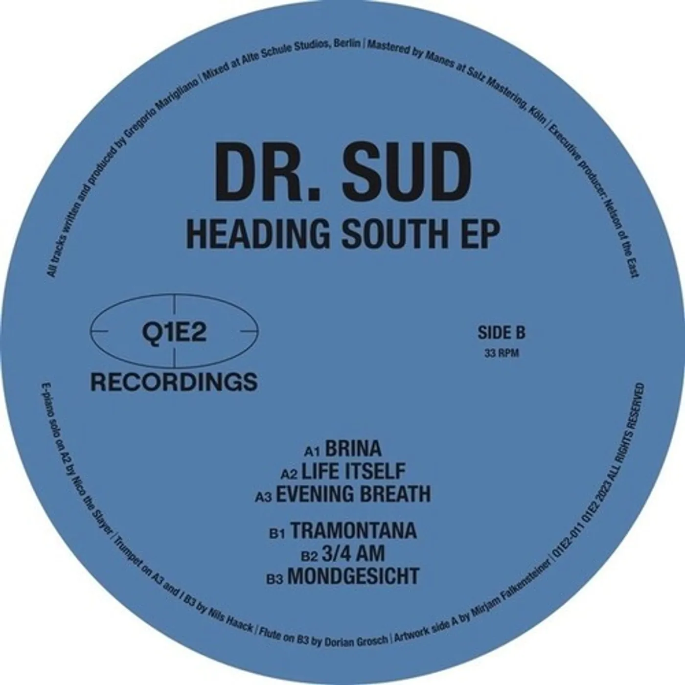 Dr. Sud HEADING SOUTH Vinyl Record