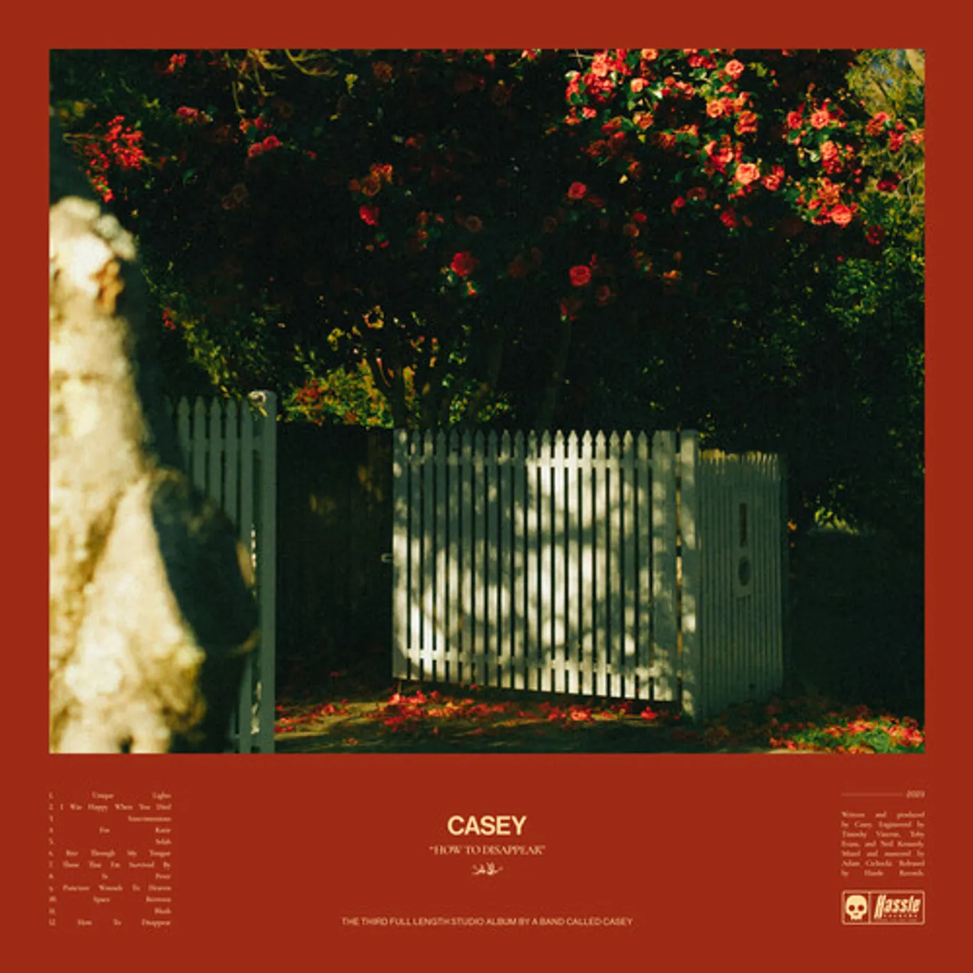 Casey HOW TO DISAPPEAR CD