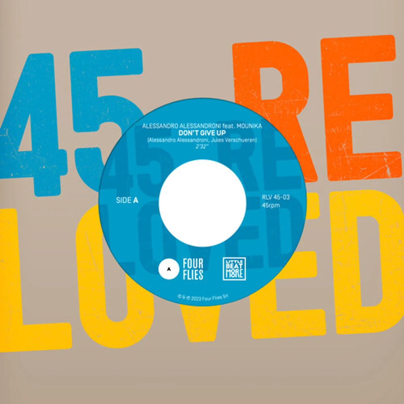 Alessandro Alessandroni DON'T GIVE UP / TEMA DI SUSIE Vinyl Record