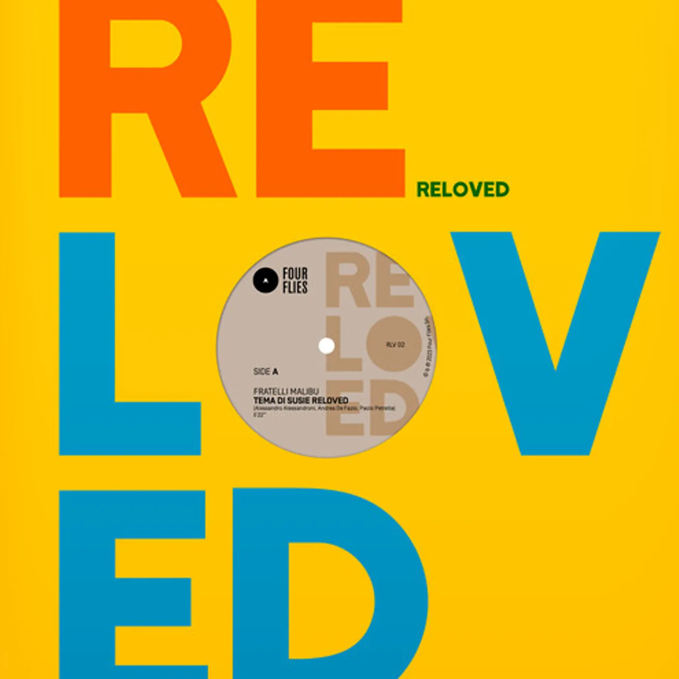 Fratelli Malibu TEMA DI SUSIE RELOVED Vinyl Record