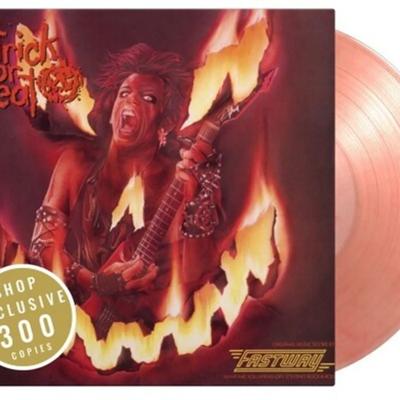 Fastway TRICK OR TREAT - Original Soundtrack Vinyl Record