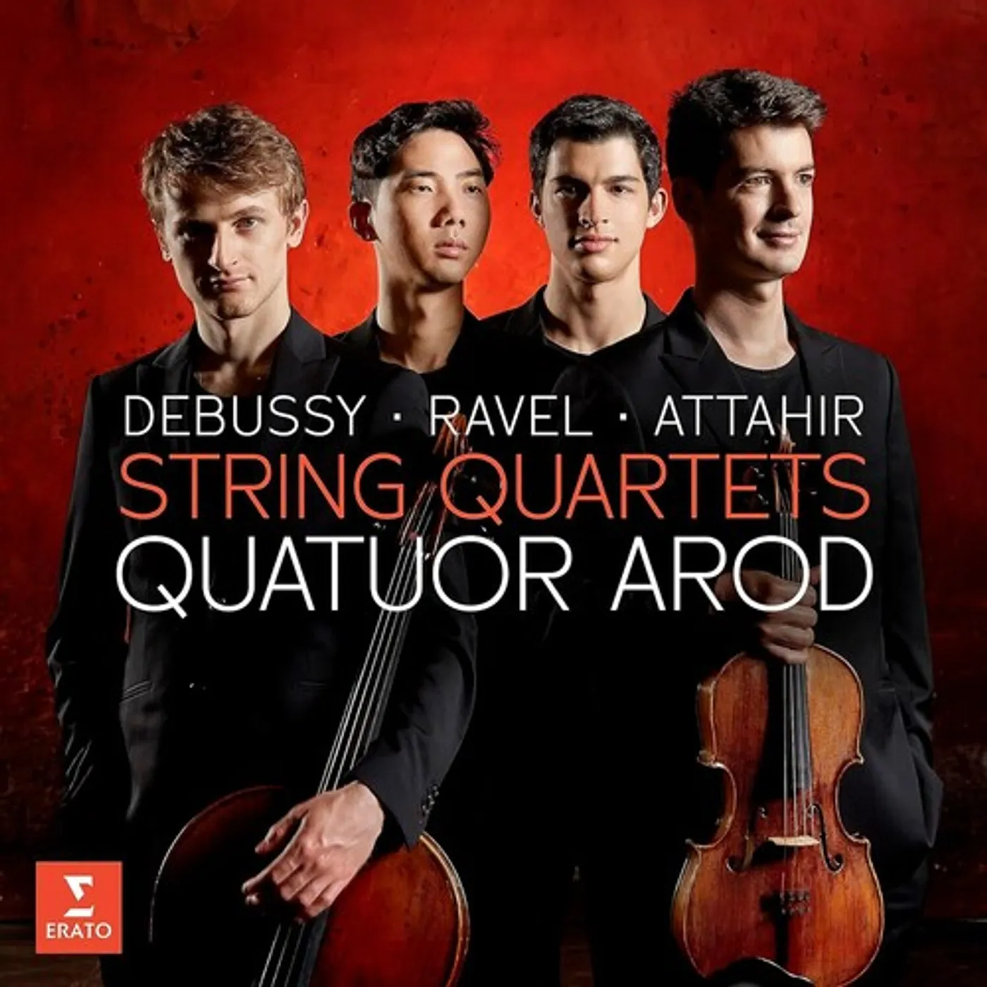 Quatuor Arod DEBUSSY RAVEL ATTAHR: STRING QUARTETS CD
