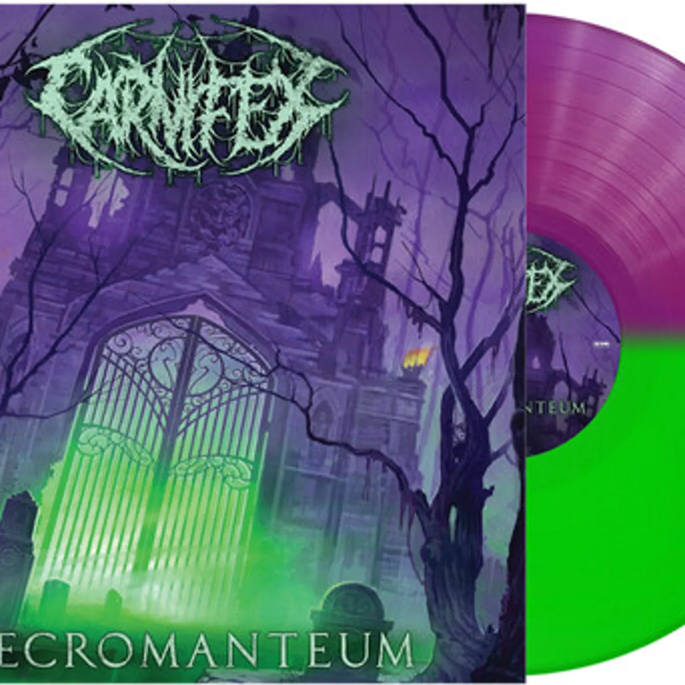 Carnifex Necromanteum - (Neon Green & Purple) Vinyl Record