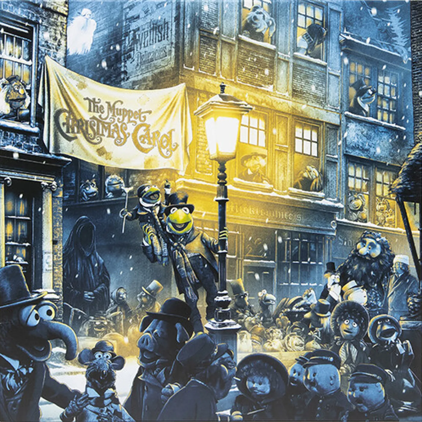 Paul Williams MUPPETS CHRISTMAS CAROL - Original Soundtrack Vinyl Record