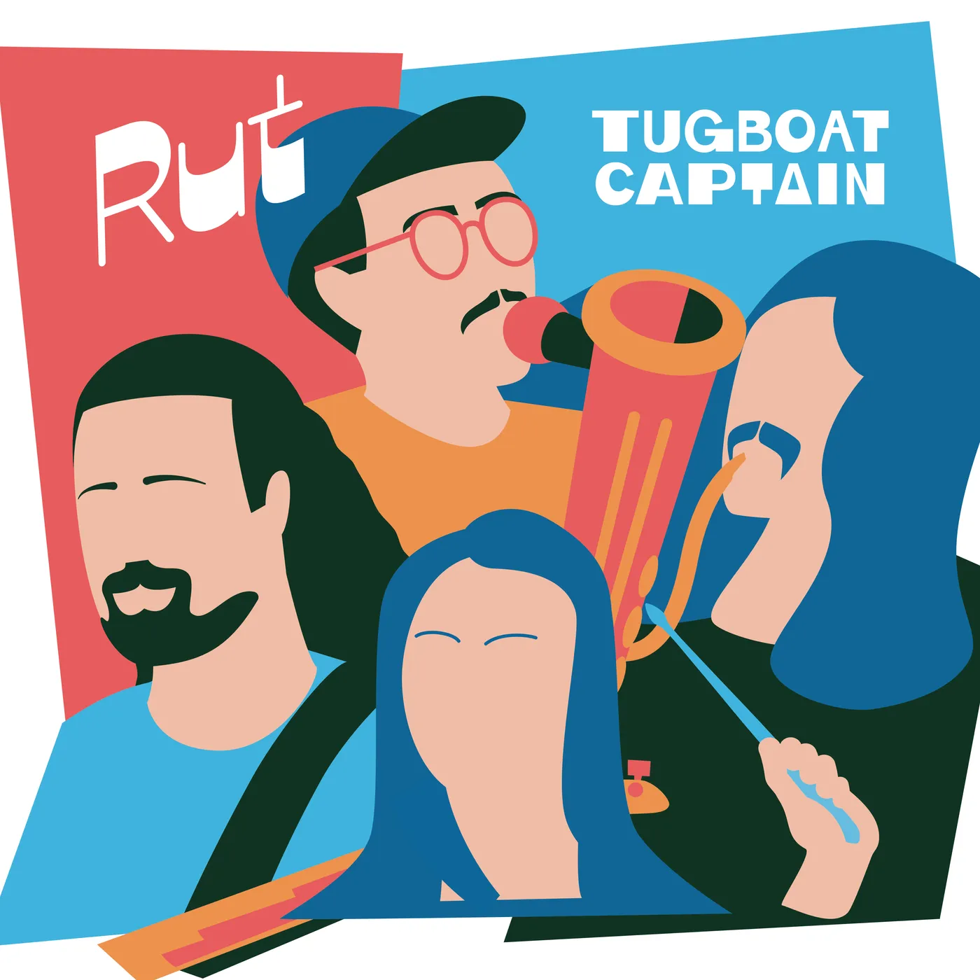 Tugboat Captain RUT Vinyl Record